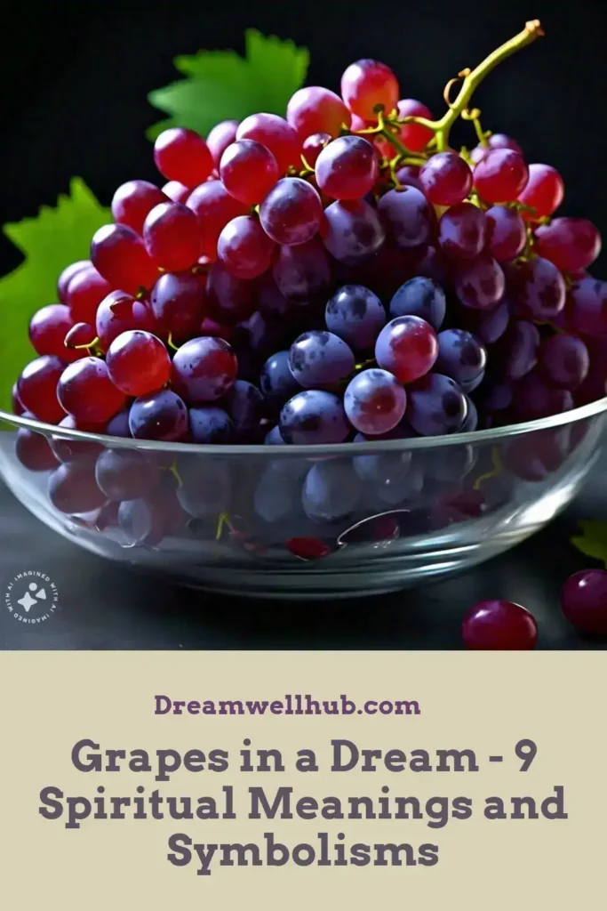 grapes represent in a dream