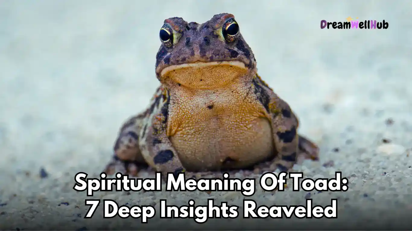 Spiritual Meaning of toads